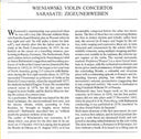 Violin Concertos Nos. 1 & 2, Zigeunerweisen (CD) | Near Mint (NM) Near Mint (NM)