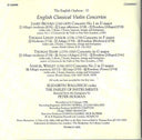 English Classical Violin Concertos (CD) | Near Mint (NM) Near Mint (NM)