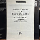 Clemencic Consort - La Fête De L´âne - Traditions Du Moyen-Age (FRENCH VINYL) | Near Mint (NM) Near Mint (NM)