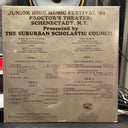 Junior High Music Festival '81 Proctors Theater Schenectady NY | Mint (M) Excellent (EX)