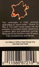 Coil - Musick To Play In The Dark² (CLEAR ORANGE VINYL) | Mint (M) Mint (M)