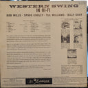 Bob Wills - Western Swing In Hi-Fi *MONO* | Good Plus (G+) Excellent (EX)