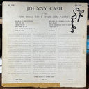 Johnny Cash - Sings The Songs That Made Him Famous (VINYL) | Very Good (VG) Good Plus (G+)