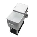 Yescom 80QT Beverage Cooler Cart on Wheels Drinks Storage