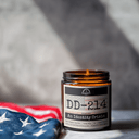 DD-214 | 9oz Military Candle | Malicious Women Co.