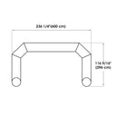 Yescom Custom Inflatable Entrance Arches Air Blow Printed Patten