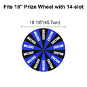 WinSpin Custom Prize Wheel Acrylic Dry Erase Board