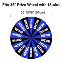WinSpin Custom Prize Wheel Acrylic Dry Erase Board