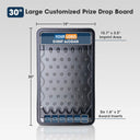 WinSpin 30x18 Custom Prize Drop Game Disk Drop Board Plinking