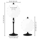 Yescom Wholesale Pack - Dry Erase Spinning Wheel Blank Prize Wheel