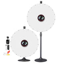 Yescom Custom Spinning Prize Wheel Dry Erase Complete Kit