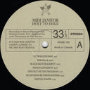 The MIDI Janitor - Holy To Dogs (VINYL) | Mint (M) Mint (M)