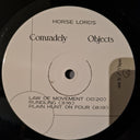 Horse Lords - Comradely Objects (Black Vinyl) | Mint (M) Mint (M)