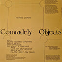 Horse Lords - Comradely Objects (Black Vinyl) | Mint (M) Mint (M)