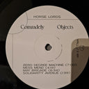 Horse Lords - Comradely Objects (Black Vinyl) | Mint (M) Mint (M)
