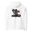 TheNudeNeedle Logo & Sexy Design White Hoodie (Unisex)
