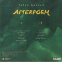 Faten Kanaan - Afterpoem | Mint (M) Mint (M)