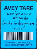Avey Tare - Conference Of Birds / Birds In Disguise | Mint (M) Mint (M)