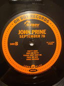 John Prine - September 78 (VINYL) | Mint (M) Mint (M)