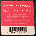 Adrianne Lenker - Hours Were The Birds | Mint (M) Mint (M)