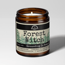 Forest Witch | Scent: Black Plum & Fig | 9oz Witch Candle | Malicious Women Co