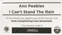 Ann Peebles - I Can't Stand The Rain | Mint (M) Mint (M)