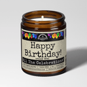Happy Birthday | 9oz Funny Candle | Malicious Women Co.