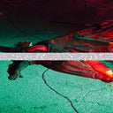 HENNING CHRISTIANSEN - SAVE THE NATURE -- USE FLUXUS, The Box Gallery parking lot, Los Angeles |