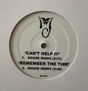 Can't Help It/Remember The Time/Butterflies House Remixes (VINYL) | Mint (M) Generic