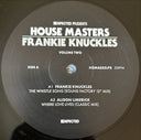 Frankie Knuckles - House Masters (Volume Two) | Mint (M) Mint (M)