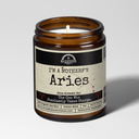 I’m a MotherF’n Aries | 9oz Zodiac Candle | Malicious Women Co.
