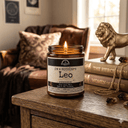 I'm a MotherF'n Leo (Jul 23 - Aug 22) The Zodiac B*tch | Scent: Sage & Sea Salt | 9oz Zodiac Candle | Malicious Women Co