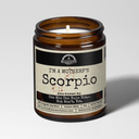 I'm a MotherF’n Scorpio | 9oz Zodiac  Candle | Malicious Women Co.