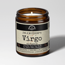 I'm a MotherF'n Virgo (Aug 23-Sep 22) | 9oz Zodiac Candle | Malicious Women Co