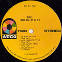 Iron Butterfly - Ball | Near Mint (NM) Very Good Plus (VG+)