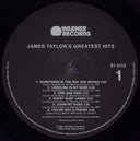 James Taylor - James Taylor's Greatest Hits (Vinyl) | Mint (M) Mint (M)