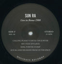 Sun Ra - Live In Roma 1980 | Mint (M) Mint (M)