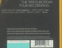 Sonny Rollins - Freedom Weaver (The 1959 European Tour Recordings) | Mint (M) Mint (M)