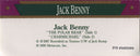 Jack Benny - Golden Age Radio Vol. 1 *CASSETTE* | Near Mint (NM) Near Mint (NM)