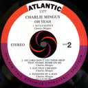 Charles Mingus Oh Yeah LP Mint (M) Mint (M)
