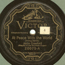 At Peace With The World / Valencia | Very Good Plus (VG+) Generic