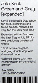 Julia Kent - Green And Grey (Expanded) | Mint (M) Mint (M)