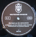 Deutsches Museum - Alte Musik Aus Vier Jahrhunderten | Near Mint (NM) Very Good Plus (VG+)