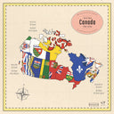 PRE-ORDER: Map Of Canada Puzzle Series - Box Set [Vinyl]