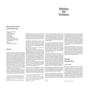 MARCUS SCHMICKLER & JULIAN ROHRHUBER - Politiken der Frequenz |