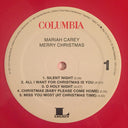Mariah Carey Merry Christmas Columbia, Legacy LP, Album, Ltd, RE, Red Mint (M) Mint (M)
