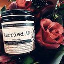 Married AF | 9oz Funny Candle | Malicious Women Co.