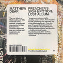 Matthew Dear - Preacher's Sigh & Potion: Lost Album | Mint (M) Mint (M)