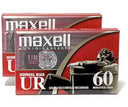 Maxell - Maxell 60 Minute Storage Capacity Normal Bias Type Flat Packs 2 Pack Cassettes |