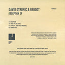 David Gtronic - Deception (VINYL) | Mint (M) Mint (M)